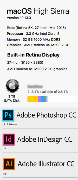 is adobe cs5.5 compatible with osx 10.13.2